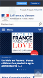 Mobile Screenshot of ambafrance-vn.org
